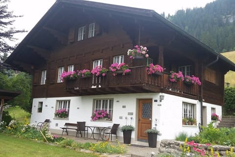 Classic Swiss mountainside chalet