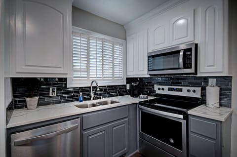 Kitchen with all Whirlpool Appliances