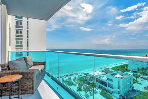 Balcony with view of Atlantic Ocean