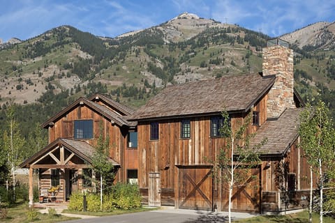 Front Exterior - Four Pines 07 - Teton Village, WY - Luxury Villa Rental