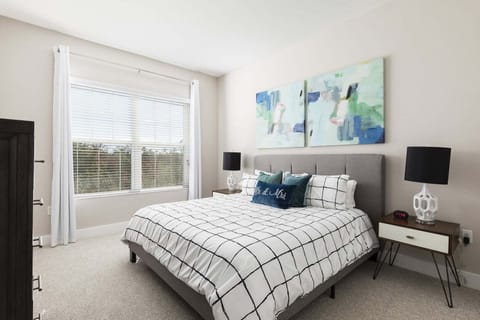 Rest in our High Quality beds, right after a long day in the parks! (which are really close to our home!)