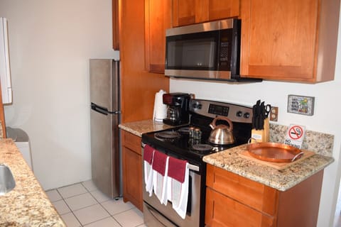 Fully stocked kitchen