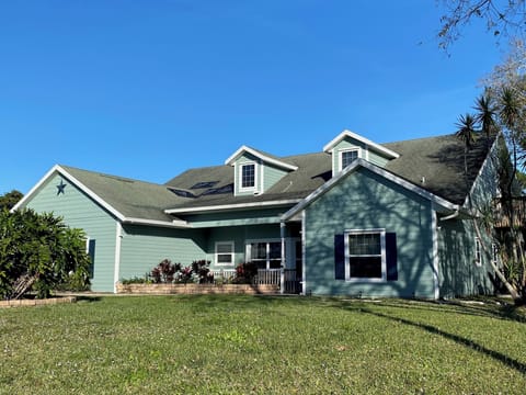 Capri Farmhouse Escape entrance is on the right side of the house, 2nd floor.