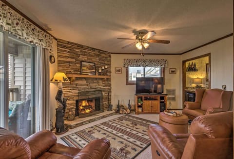 Living Room and fireplace