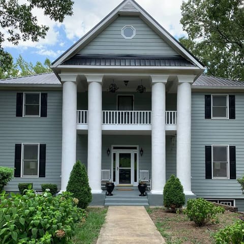 Front of house. 
