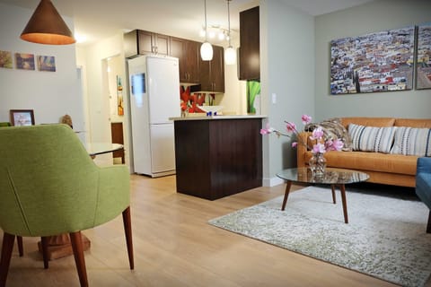 Quality furnishings and original artwork, too.