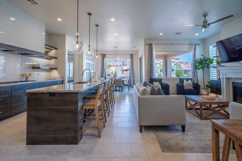 Open concept main floor living areas allow groups to easily gather and enjoy time together