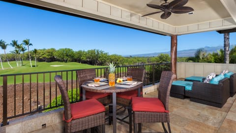 Enjoy immense views overlooking Mauna Lani North course