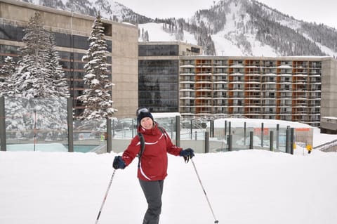 World class skier at Snowbird