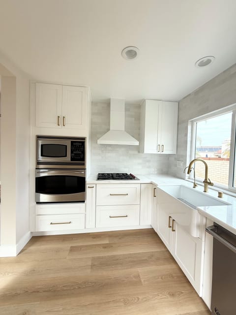 Newly remodeled kitchen