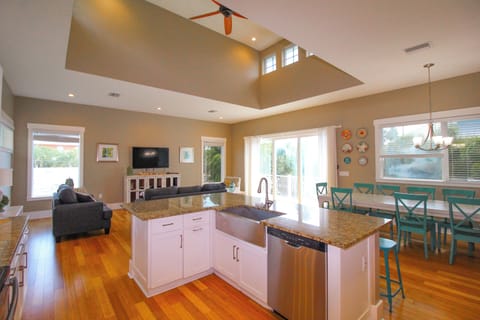Spacious kitchen ready for family meals