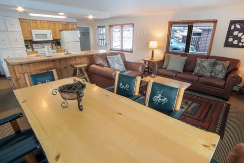 Dining Table and Full Kitchen