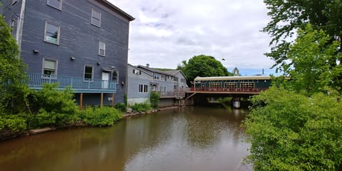 View of the Binnekill Getaway, Binnekill Tavern, and Bloom Fabric & Art Retreat