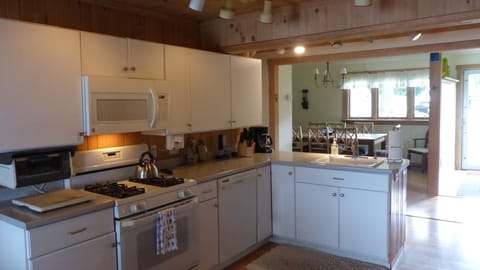 Kitchen Open to Dining Room & Living Room