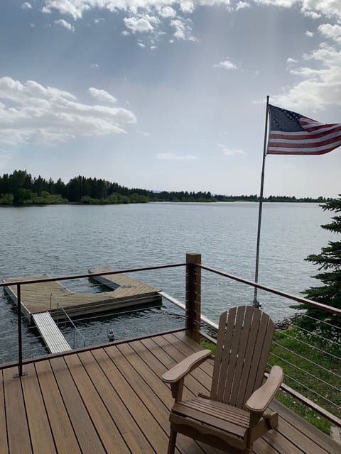 View from master bedroom patio