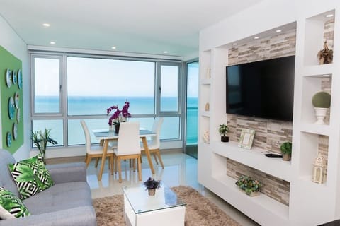 Living Room with 46 inch Smart TV with Netflix , Internet and Bluetooth Speaker