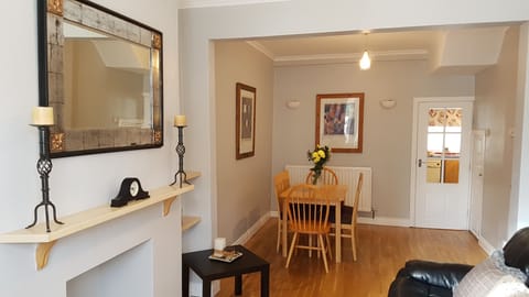 extended dining/living area