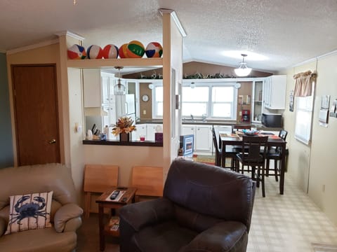Beautiful and bright open kitchen with all the comforts of home.