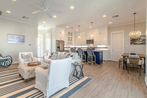 Open concept layout with tons of natural light.