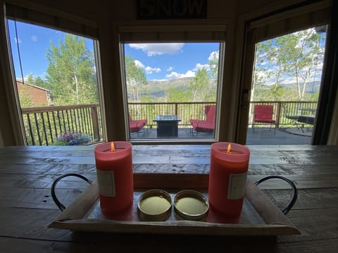 An incredible view anytime of the year!