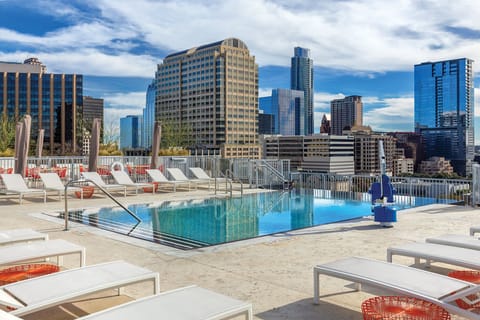Rooftop pool