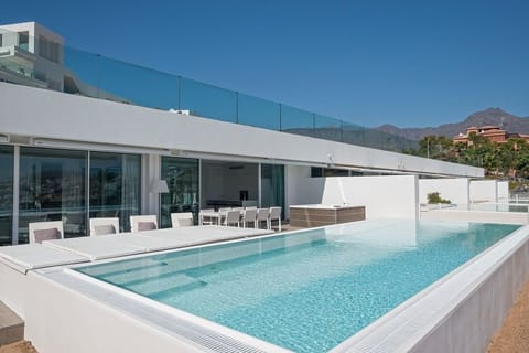 Dive into the gorgeous private pool.