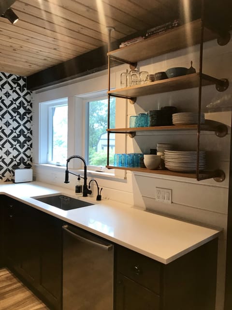 Kitchen with insta hot + filtered water