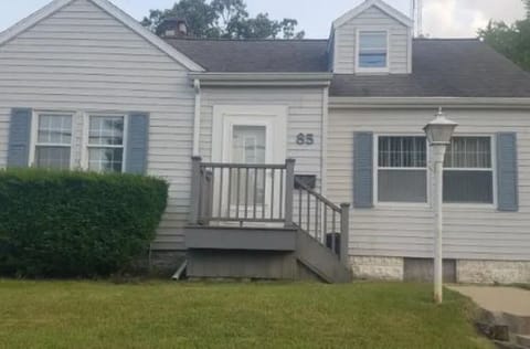 Outside look of the front entrance of the property