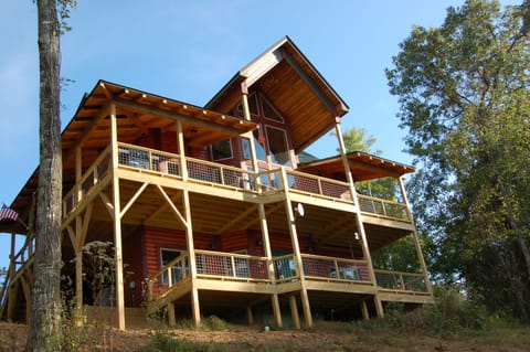 Front of the cabin