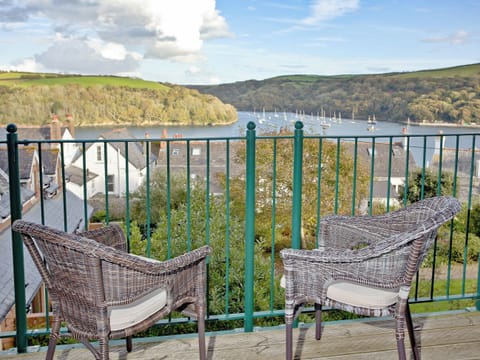Balcony with beautiful views | Chyandour, Fowey