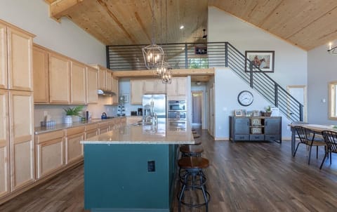 Large bright open spaces so everyone feels connected.