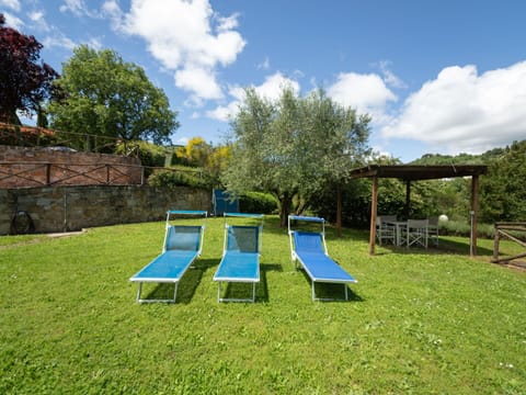 Blue, Shrub, Furniture, Outdoor Furniture, Garden, Shade, Swimming Pool, Lawn, Backyard, Landscaping