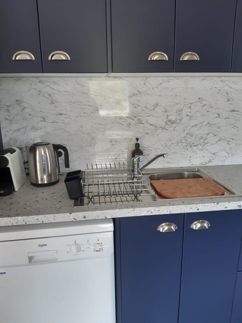 Modern kitchen with every thing you need to self cater.