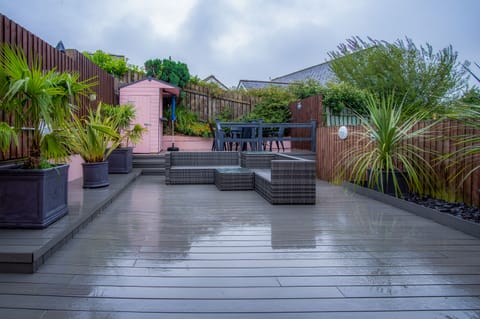 Newly renovated garden