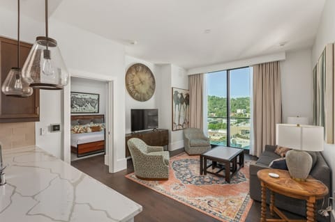 Bedroom with king bed