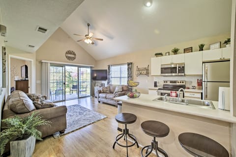 Branson Vacation Rental | 3BR | 3BA | 1,256 Sq Ft | Stairs to Access