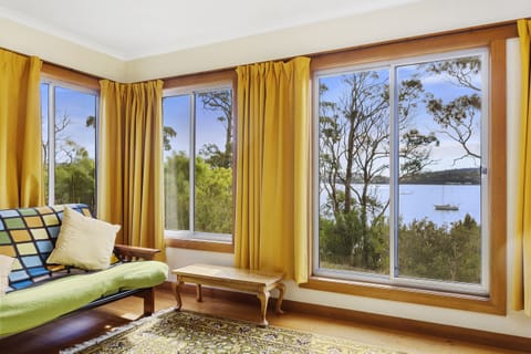 Sunroom looking out to Spring Bay