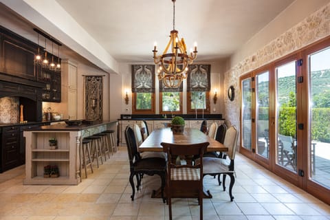 The bespoke kitchen is perfect for rustling up a feast, Basilicum Residence.