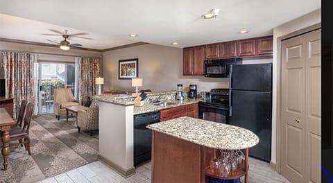 Nashville 1 Bedroom Kitchen (Unit May Vary in layout, view, floor, and décor)