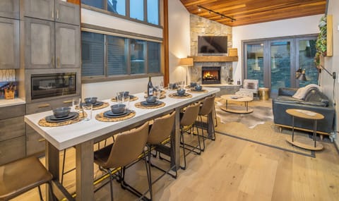 Living Area / Wood Burning Fireplace