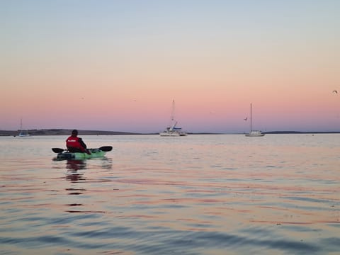One evening on Mundy's Mooring.