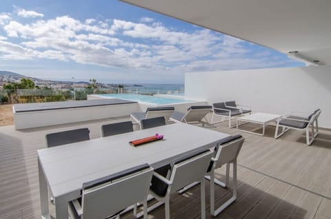 Soak up the sunshine by your private pool.