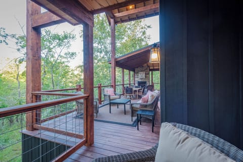 Take in the wonderful view as you lounge outside on the private deck.