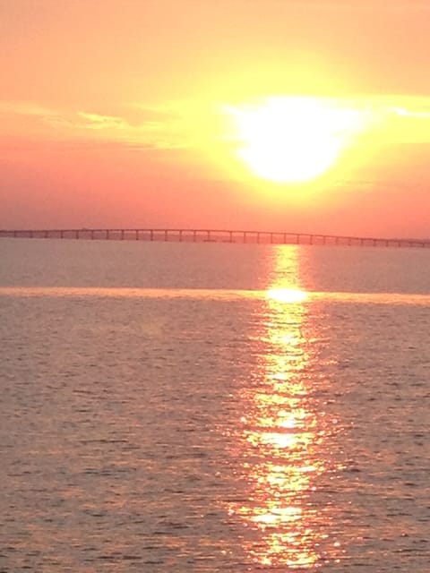 pensacola beach sunset not of property.