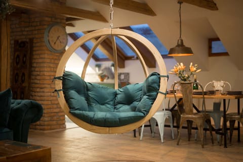 Hanging Chair in the Living Space