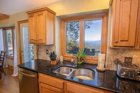 Kitchen Views Over the Mountains
