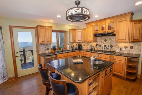 Large Kitchen Island with Bar Seating