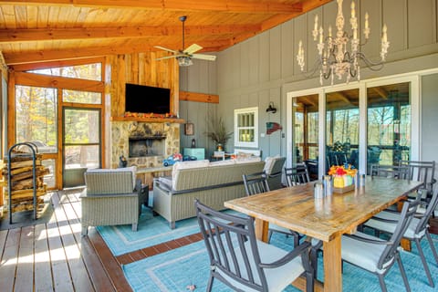 Ellijay Vacation Rental | 3BR | 3BA | 1,650 Sq Ft | Stairs Required