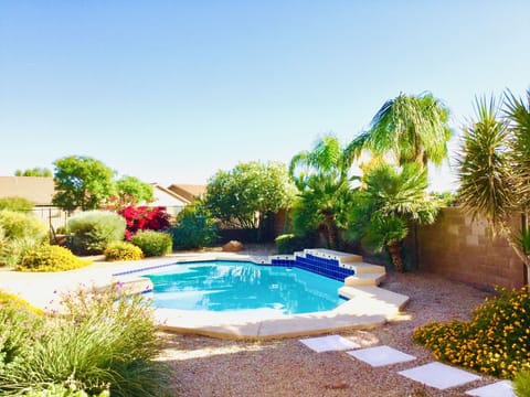 Beautiful, private backyard oasis