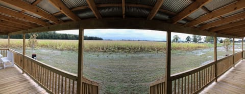 panoramic view from porch